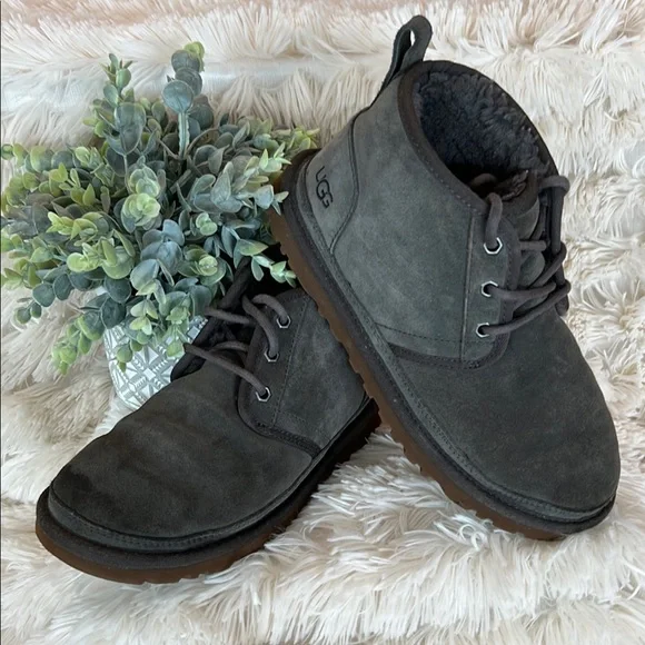 UGG Gray and Brown Chukka Boots with Classic Lace-Up Design Classic Deconstructed Lace-Up for Women | UGG® main image 3